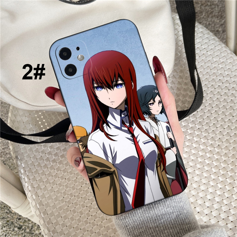 Silicone Ốp Điện Thoại Silicon Mềm Họa Tiết Anime Steins Gate Cho Iphone X Xs Max Xr 6 6s 7 8 Plus 5 5s Se 2020 6 + 6s + 7 + 8 +