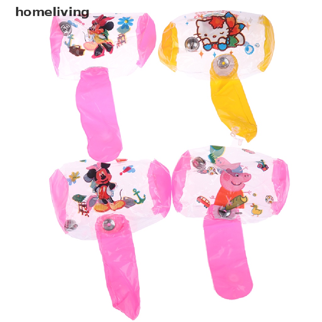 Búa Bơm Hơi Đồ Chơi Họa Tiết Hoạt Hình Có Chuông Dành Cho Trẻ Em Màu Sắc Ngẫu Nhiên