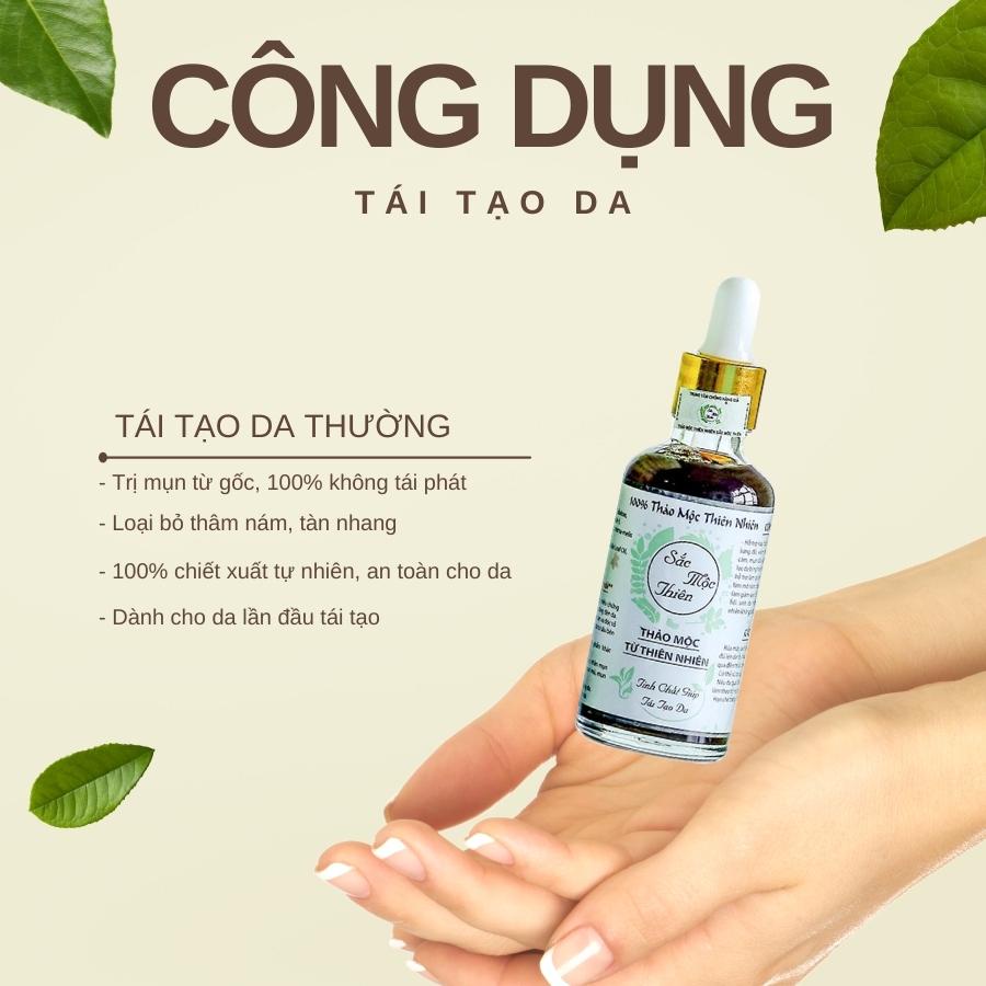 tái tạo da sắc mộc thiên - CHÍNH HÃNG MIỀN BẮC - Hỗ trợ giảm thâm mụn, nám, sẹo rỗ sau 1 liệu trình sử dụng