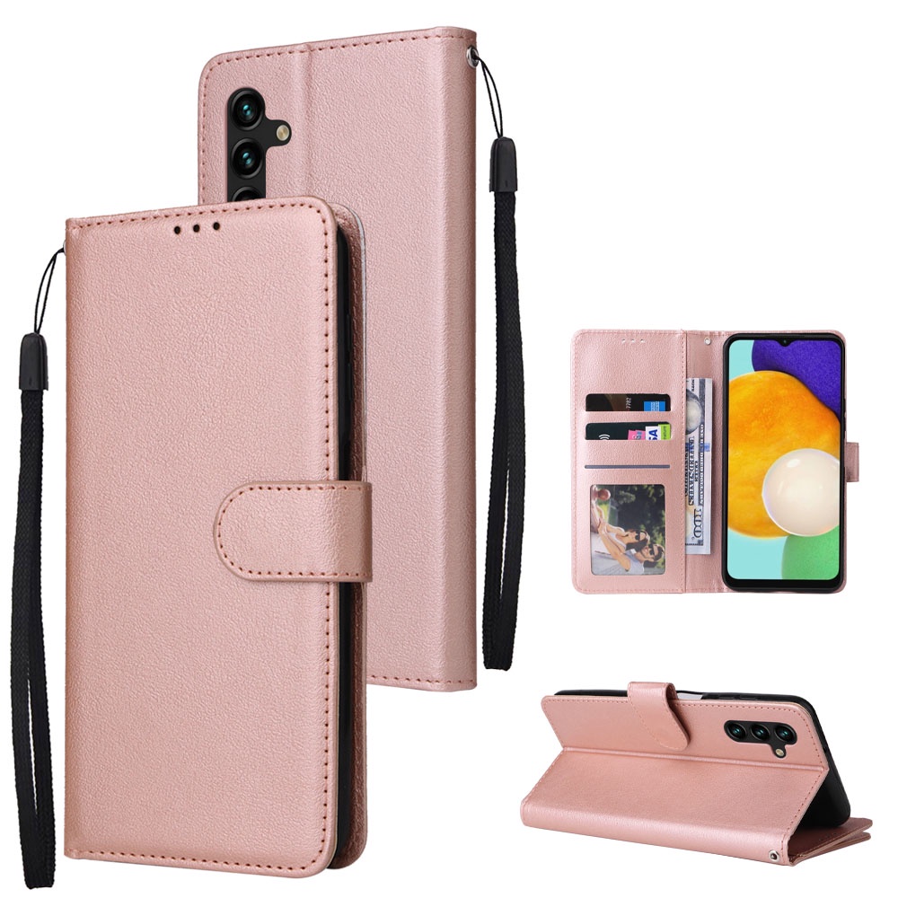 Ốp Điện Thoại Da PU Nắp Gập Từ Tính Kiểu Doanh Nhân Sang Trọng Cho Samsung Galaxy A32 4G 5G A52 A52s A72 5G S22+ / S22 Plus S22 Ultra 5G