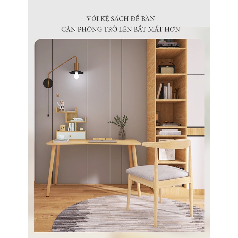 Kệ sách để bàn GAPI có hộc đựng đồ tiện lợi - GP187