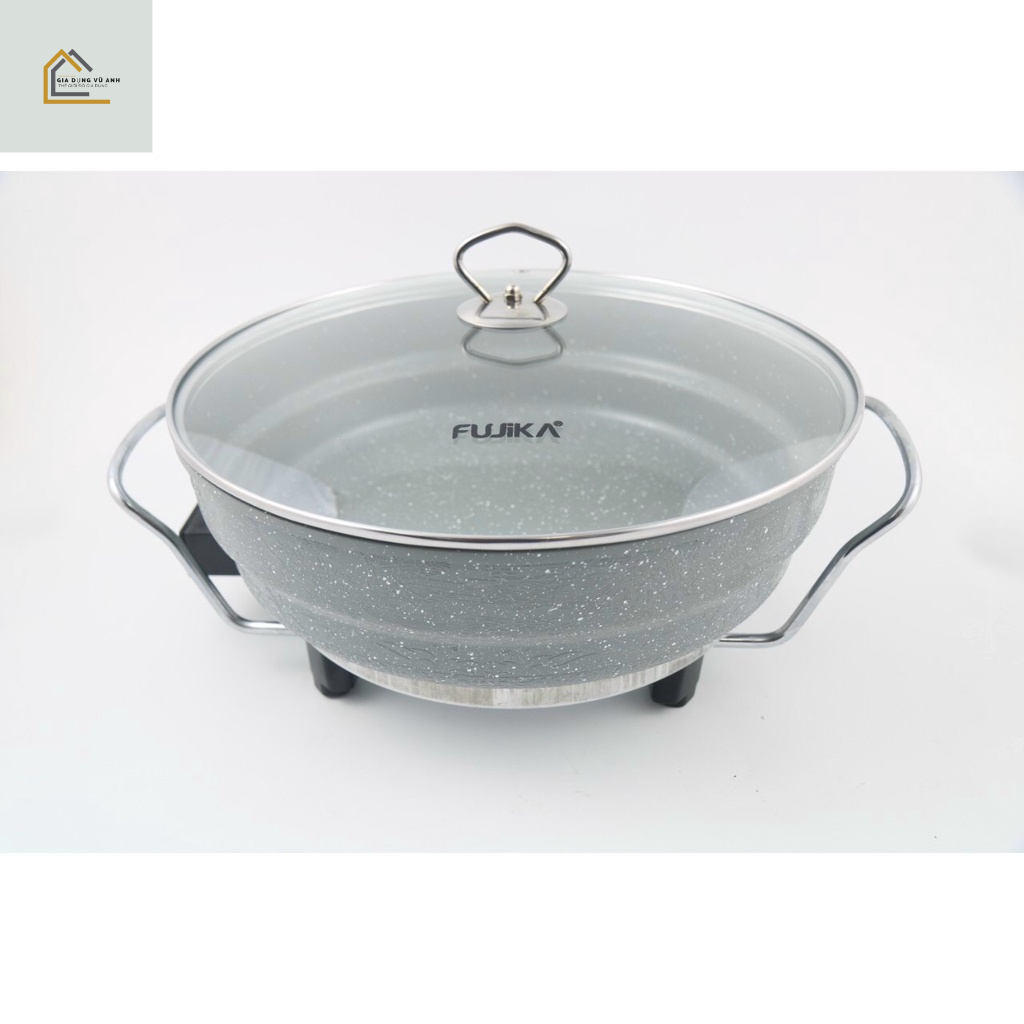Nồi lẩu , bếp lẩu , chảo lẩu đa năng FUJIKA EP 3915 3.5l hàng chính hãng công suất lớn 1350W  bảo hành 6 tháng