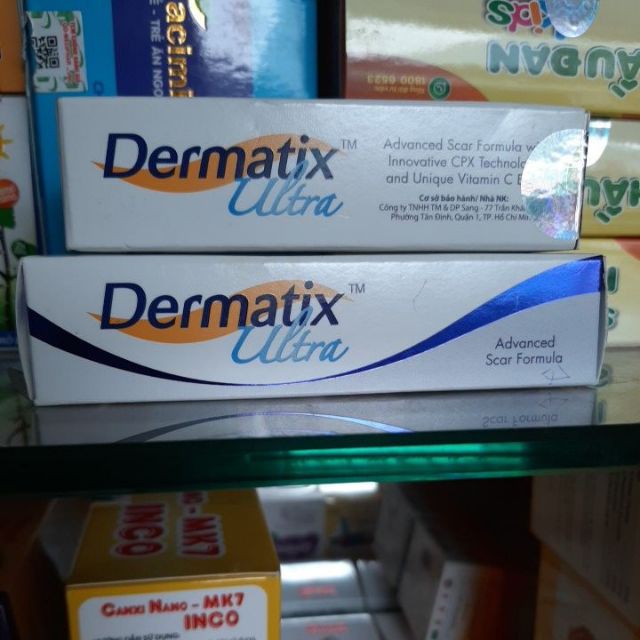 Kem sẹo thâm từ mỹ dermatix ultra / dematix / demartix