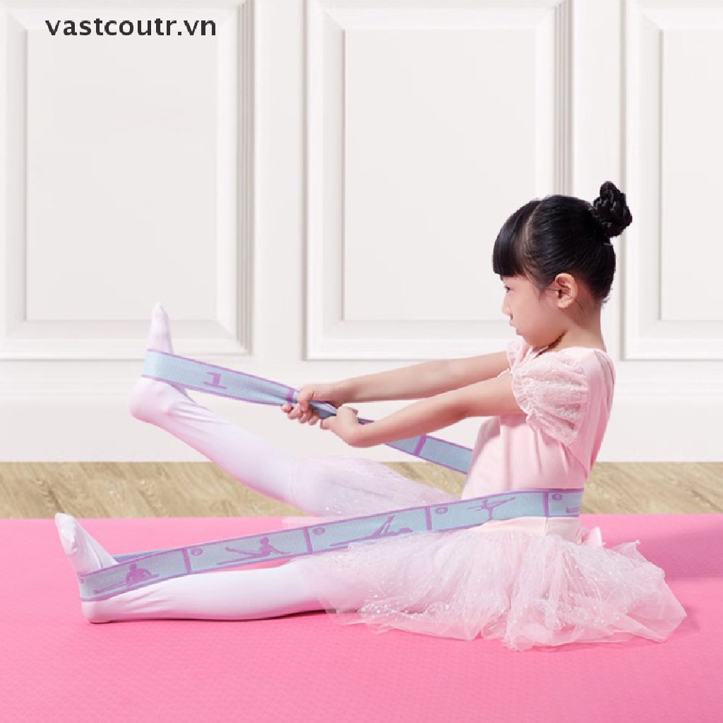 Dây Đai Kháng Lực Co Giãn Hỗ Trợ Tập Yoga / Pilates / Nhảy Múa Cho Người Mới Bắt Đầu