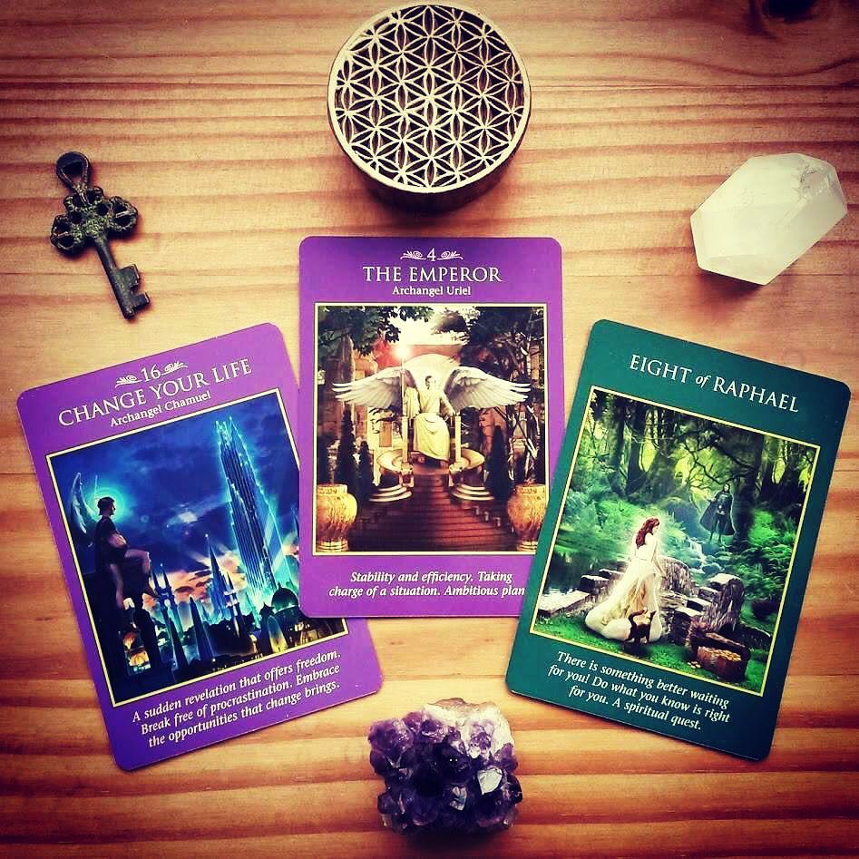 Bộ Bài Archangel Power Tarot Cards  - Bài Gốc Authentic Chính Hãng 100%