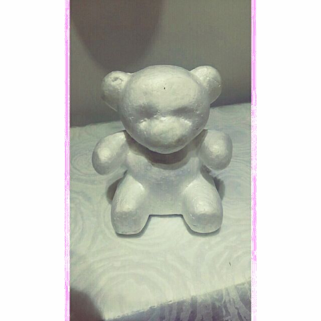 Phôi xốp làm hoa gấu  15cm