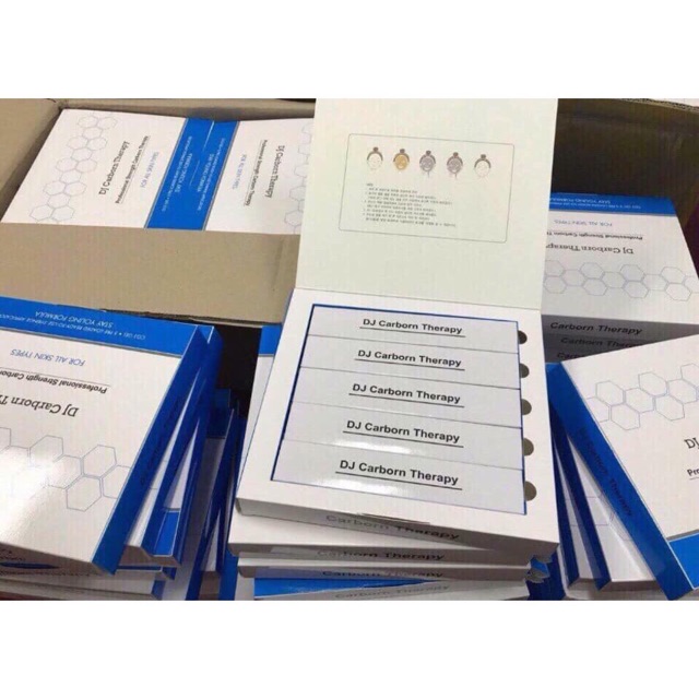 Mặt Nạ Thải Độc CO2 DJ Carborn Therapy làm dịu da kích ứng, làm giảm mụn sưng đỏ
