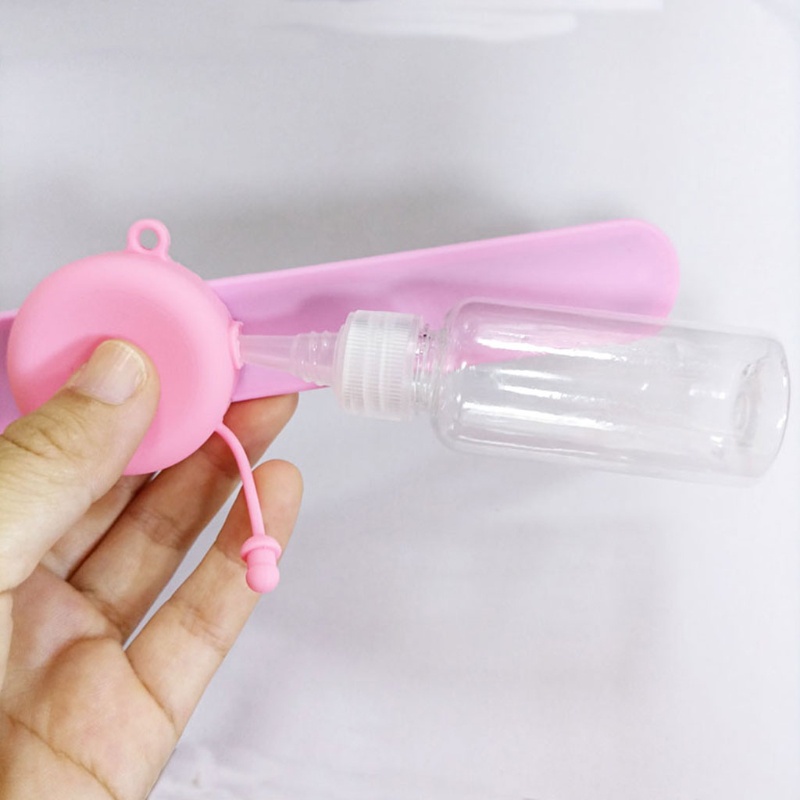 Bình Đựng Nước Rửa Tay Bằng Silicone Tiện Dụng Mang Theo Du Lịch