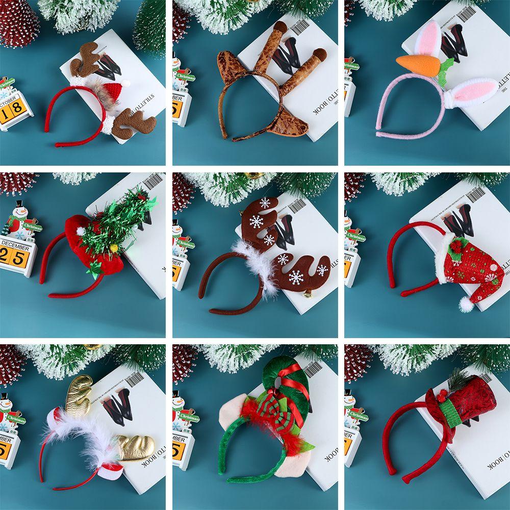 Băng Đô Sừng Tuần Lộc Hoạt Hình Đáng Yêu