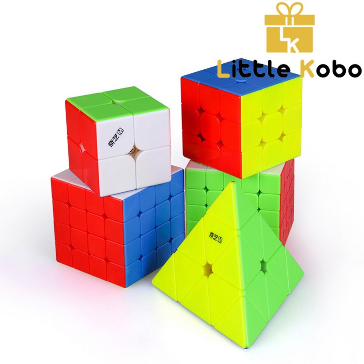 Rubik 3x3 Nam Châm QiYi MS Magnetic Stickerless Rubik 3 Tầng