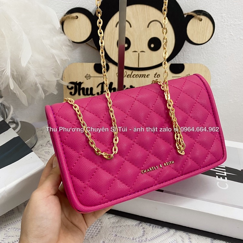 Túi đeo chéo CN.K1 trần trámhàng loại đẹp bỏ vừa điện thoại, chất da hạt cao cấp (ảnh thật shop chụp - cam kết như hình)