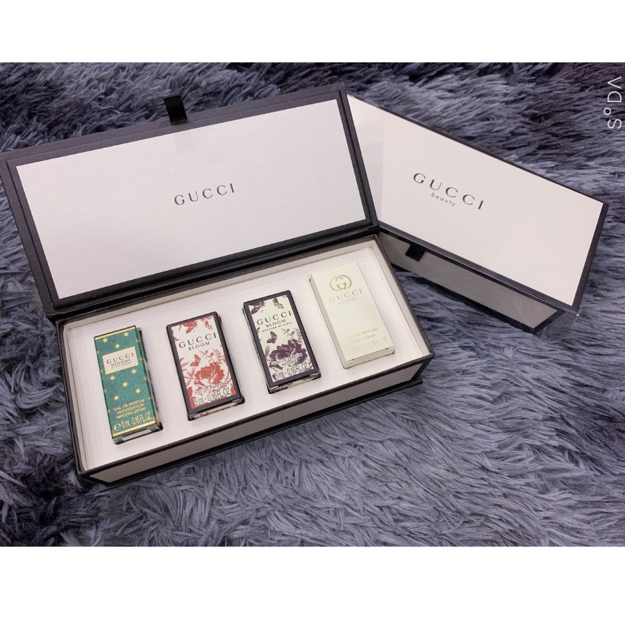 [MINI] Set Nước Hoa ❣️FREESHIP❣️ Set Nước Hoa Gucci Beauty Miniature Collection 4 Chai