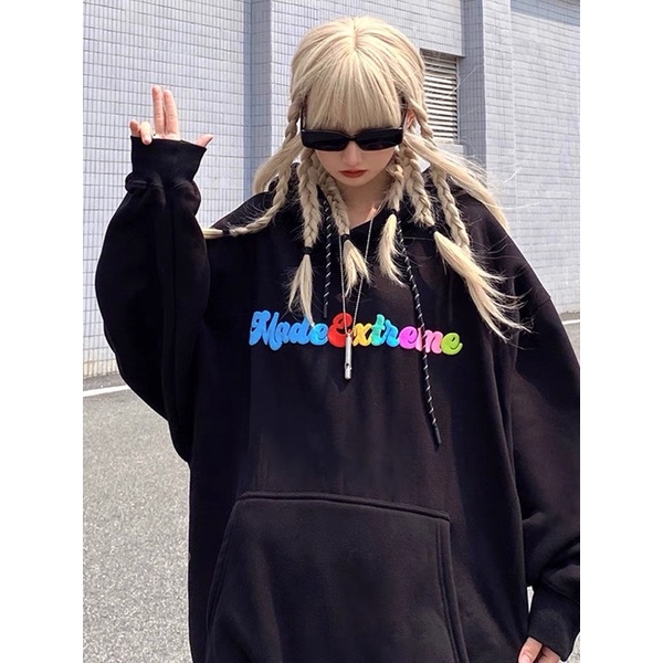 ÁO HOODIE UNISEX MADE ( hình chụp thật )