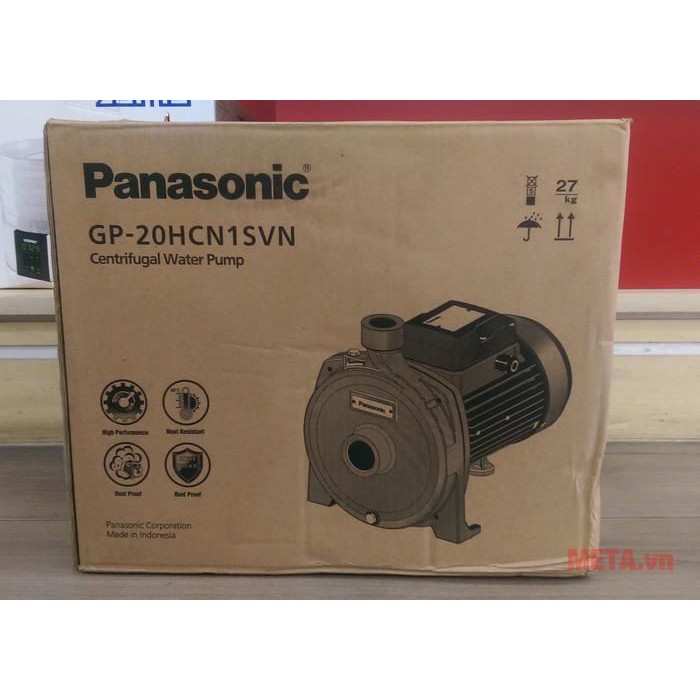 Máy bơm ly tâm công suất lớn Panasonic GP-20HCN1L (2.0HP), made in indonesia, bảo hành 24 tháng