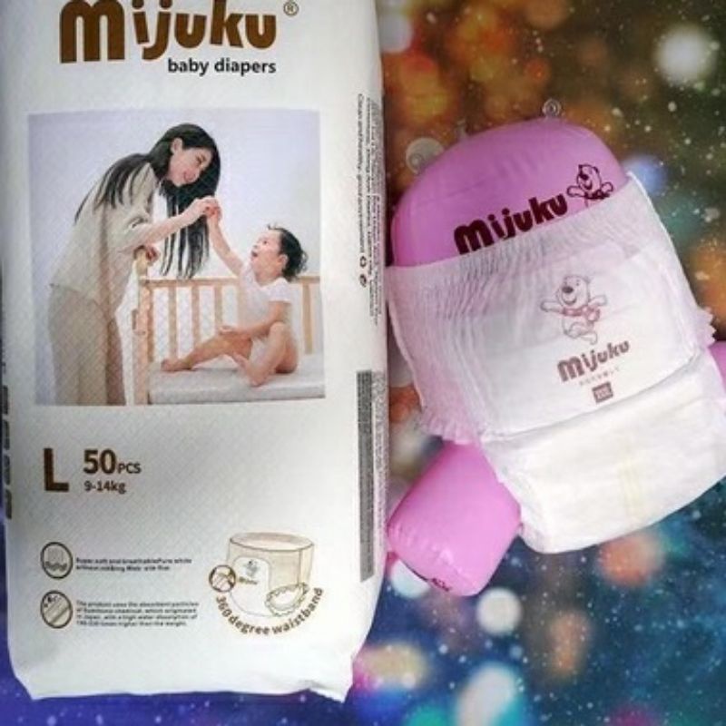 《HCM》TẶNG BALO 👉 Combo 100 miếng Bỉm Mijuku quần nội địa M100 👉 L100 👉 XL100 👉 XXL100 👉 XXXL100