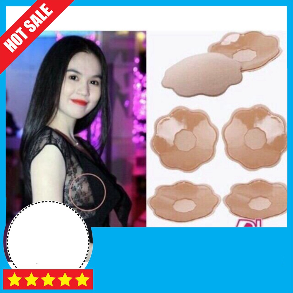 COMBO 2 Miếng dán ngực su đúc loại dày _ Giá Bán Sỉ Lẻ