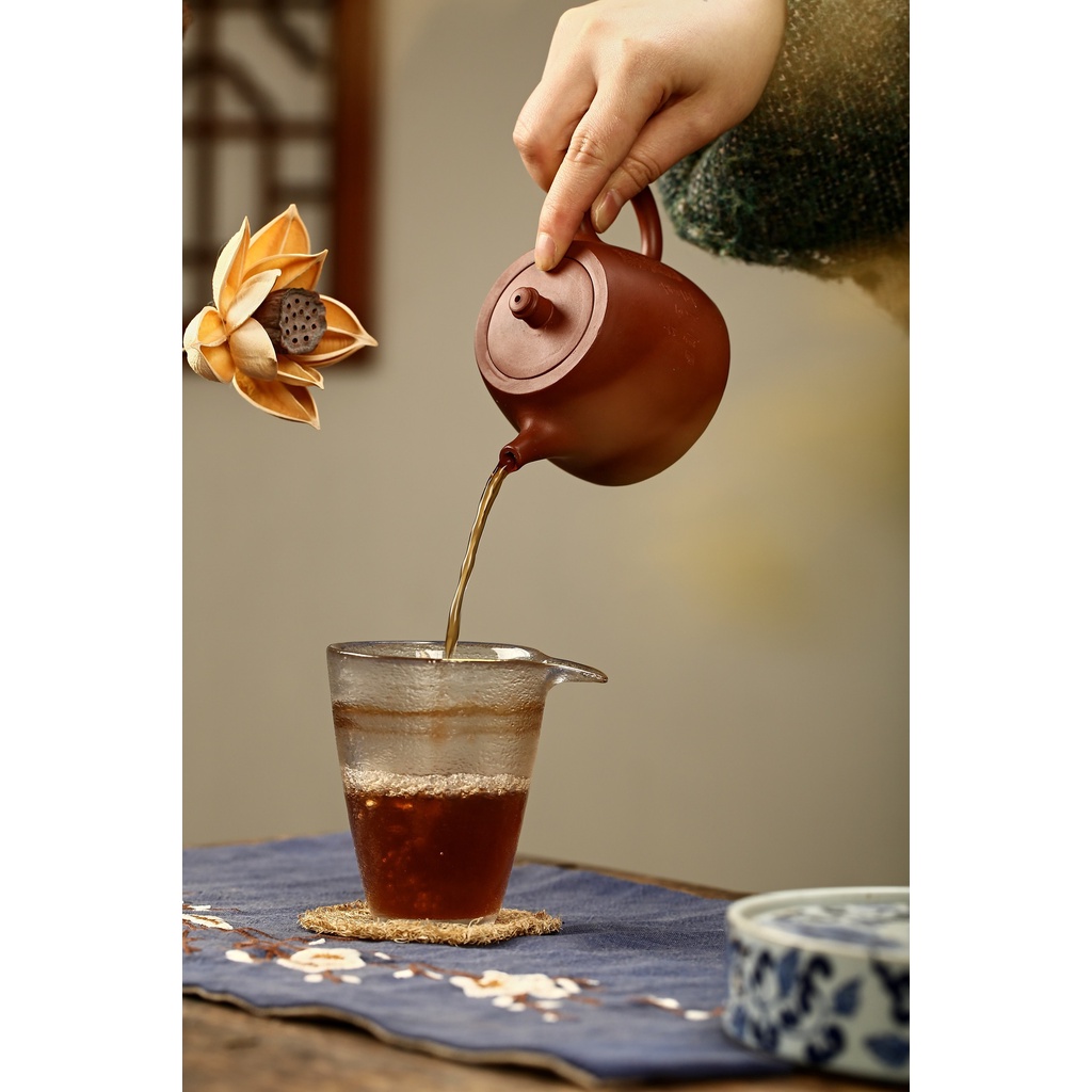 Ấm Tử Sa Nghi Hưng Hán Đạc 210 ml (Đại Hồng Bào)