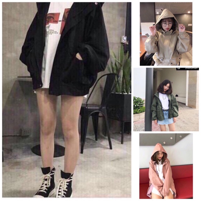 Áo khoác kaki nữ túi hộp form rộng siêu bự- ảnh thật | BigBuy360 - bigbuy360.vn