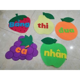 Bảng tên góc mầm non