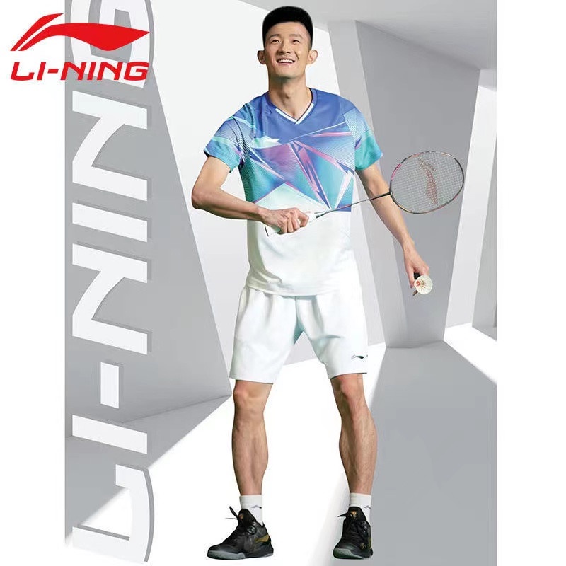 Bộ Quần Áo Thể Thao Tay Ngắn Thoáng Khí Nhanh Khô Hợp Thời Trang Cho Nam Và Nữ
