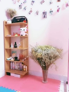 KỆ GỖ GÓC TƯỜNG