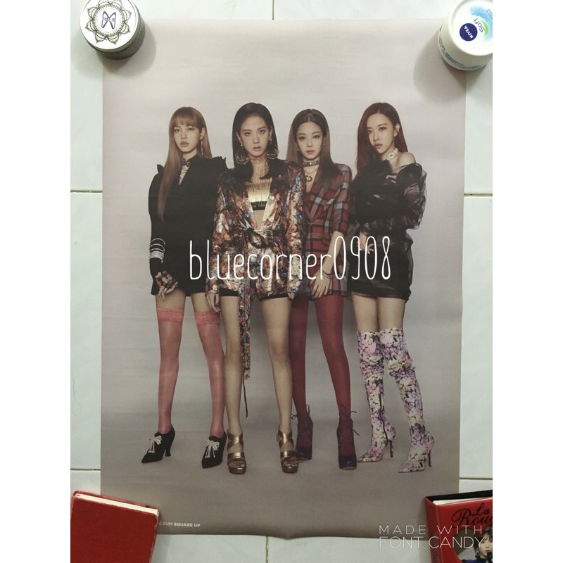 ẢNH TO (POSTER) BLACKPINK CHÍNH HÃNG OFFICIAL GIÁ RẺ APPMUSIC PRE ORDER KILL THIS LOVE JENNIE LISA ROSE JISOO SẴN HIẾM