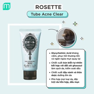 SỮA RỬA MẶT ROSETTE NHẬT BẢN 120G