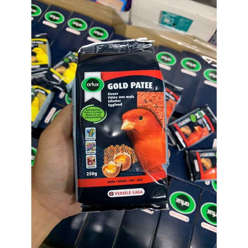 Cám Trứng Dinh Dưỡng Cho Chim Yến Hót Versele-laga Orlux Gold Patee Canaries - Gói 250g