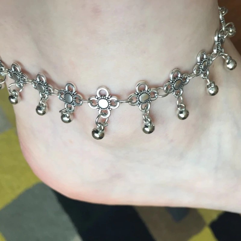 Lắc Chân Hợp Kim Hình Hoa Xinh Xắn | BigBuy360 - bigbuy360.vn