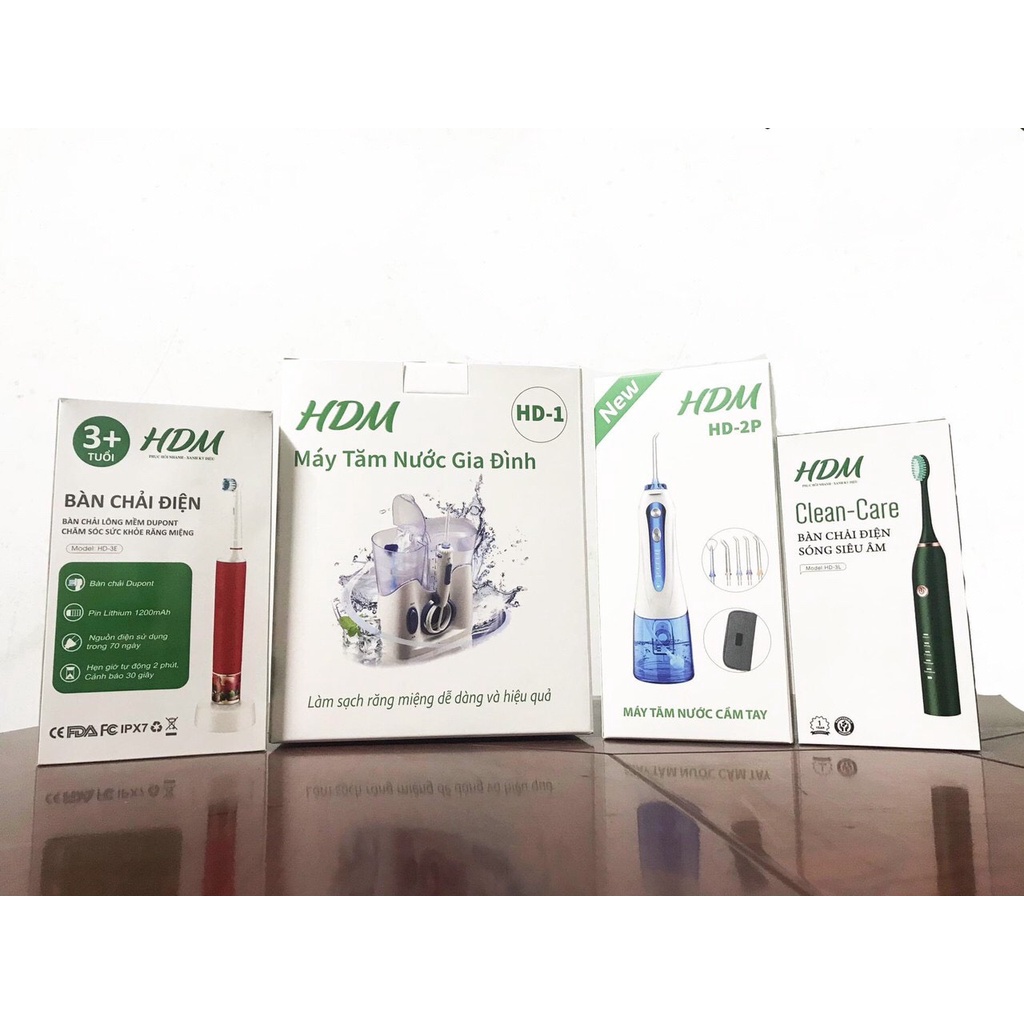 Máy Tăm Nước Cầm tay HDM HD-2P - Hàng Chính Hãng, Giá Tốt