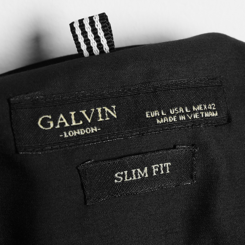 Áo sơ mi Nam Galvin basic bộ 4 màu trơn chất chống nhăn xù form slimfit SMGV66