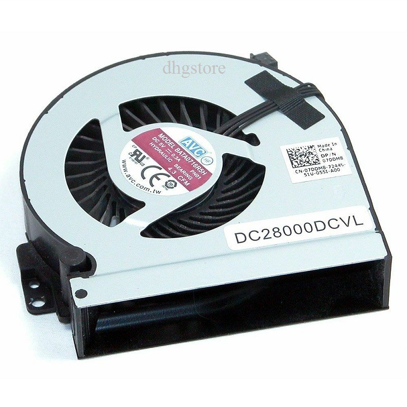 Fan quạt CPU-GPU laptop Dell Precision M6800.