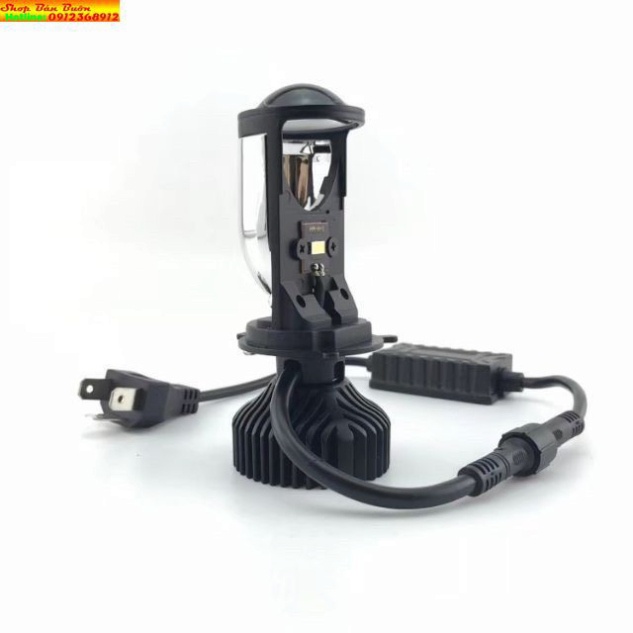 BI CẦU MINI T6 CHÂN H4-LOẠI CÓ CHỤP CHỈNH PHA CAO THẤP-SIÊU SÁNG