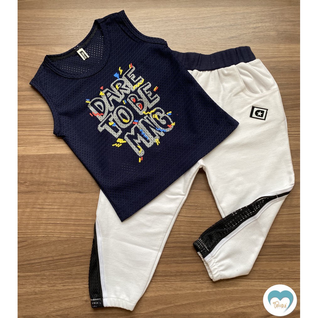 Áo thun lưới thoáng mát cho bé trai