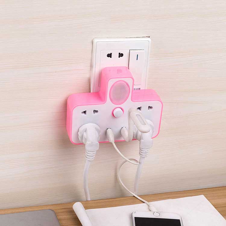 Ổ Cắm Chia Điện Có Đèn Ngủ Và Cổng USB