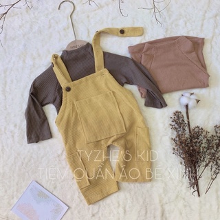 Set yếm và áo cho bé