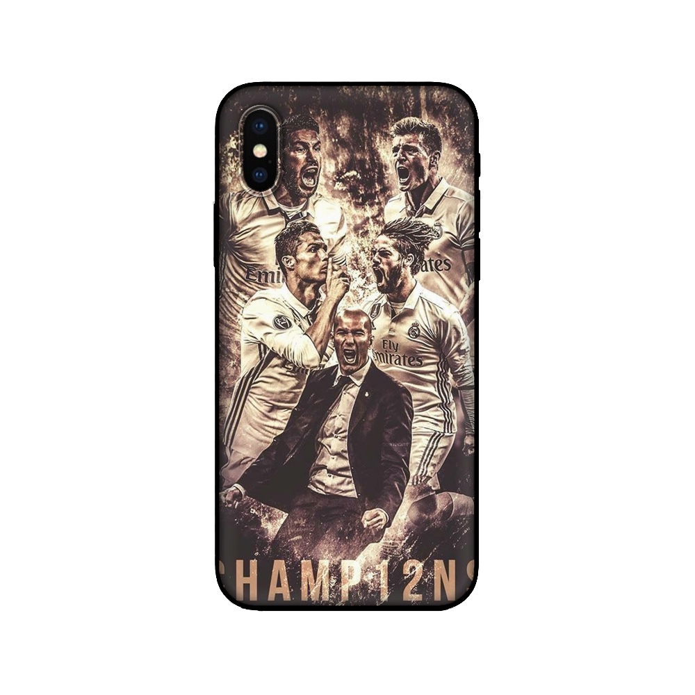 Ốp Điện Thoại Silicone Tpu Mềm Hình Cristiano Ronaldo Cho Apple iphone X XS XR Max