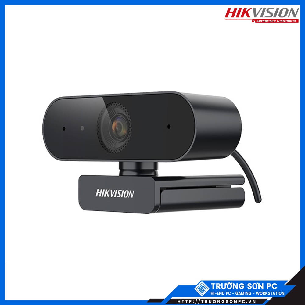 Webcam Máy Tính PC Hikvision DS-U02 Full HD 1920x1080P Có Mic/ Webcam 720P | Livestream, Dạy & Học Online