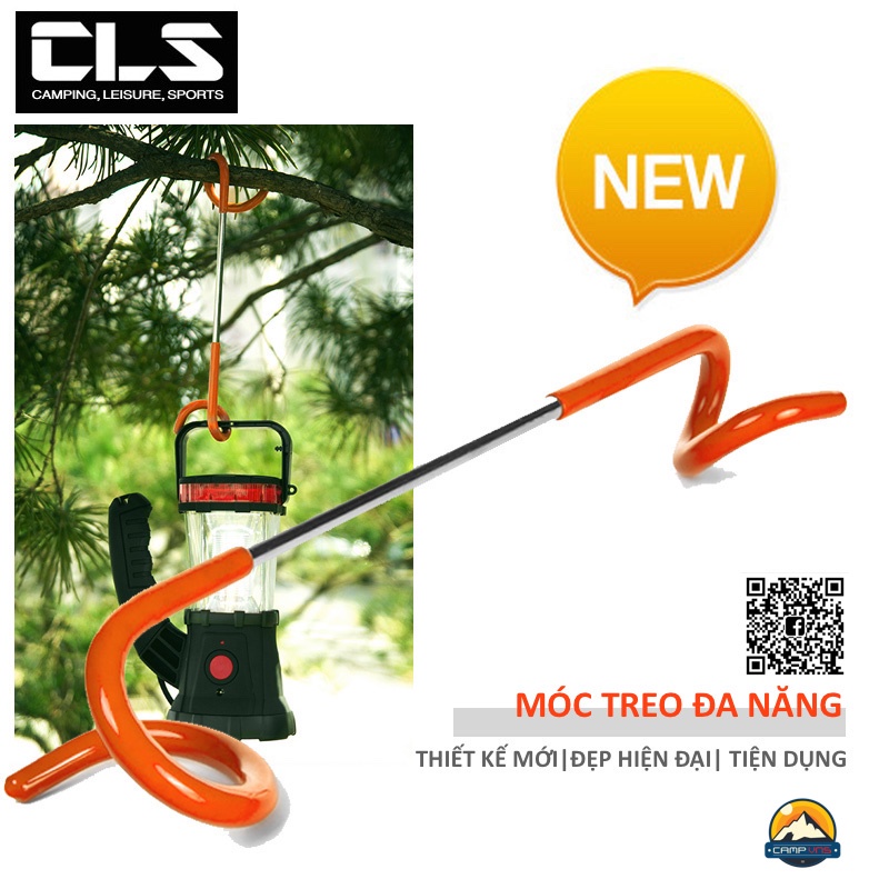 Móc treo inox đa năng CLS dã ngoại du lịch cắm trại ngoài trời