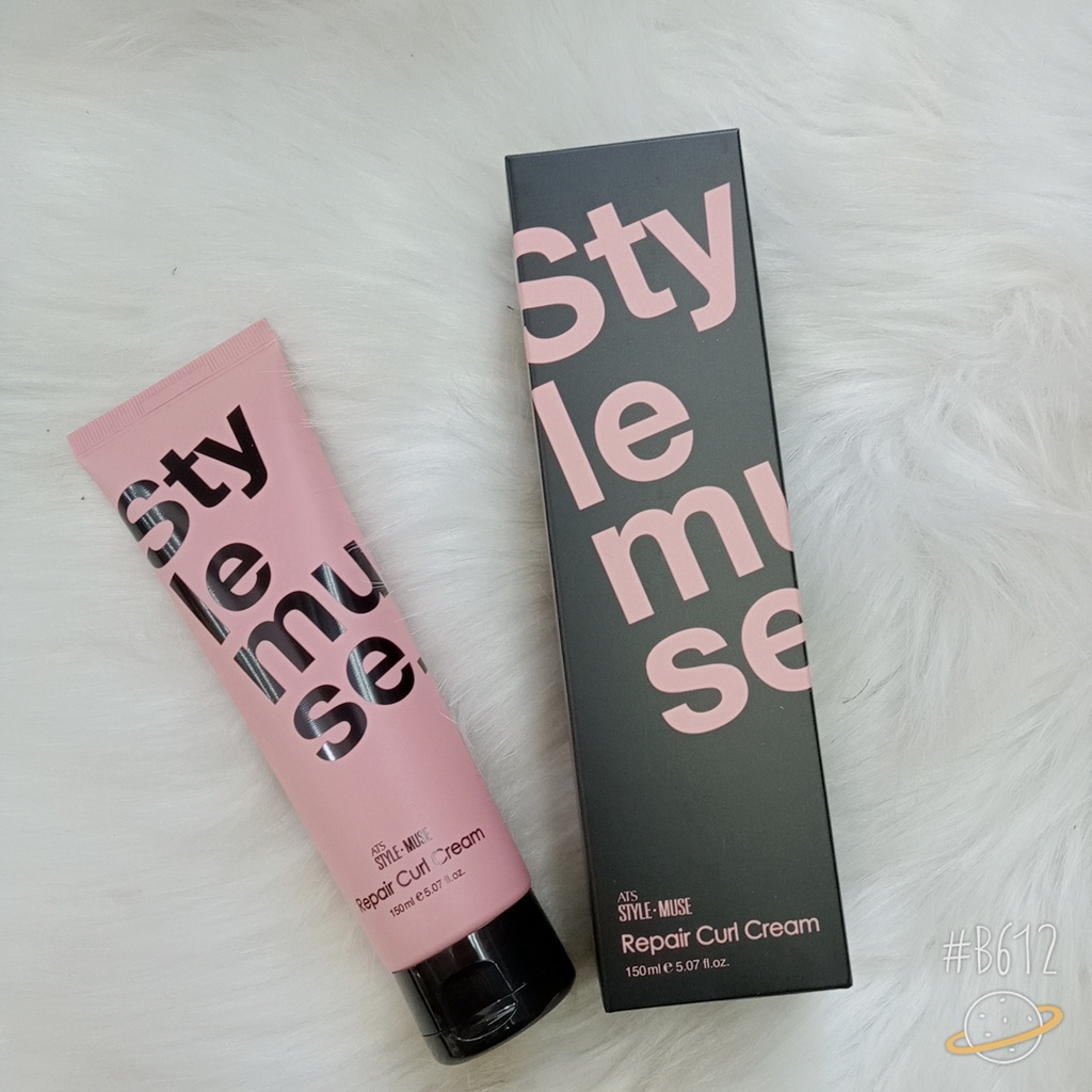 Kem Tạo Kiêu Dành Cho Tóc Xoăn ATS Stylemuse Repair Curl Cream 150ml