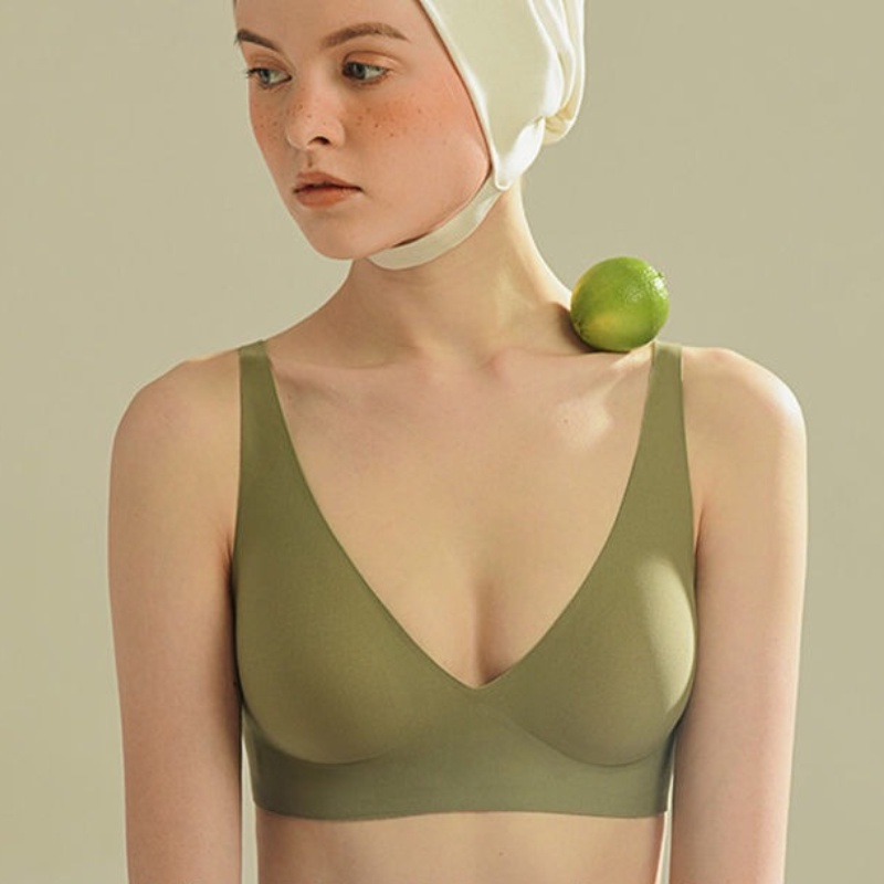 Áo ngực không đường may mềm mại dây quai có thể điều chỉnh kiểu dáng thời trang