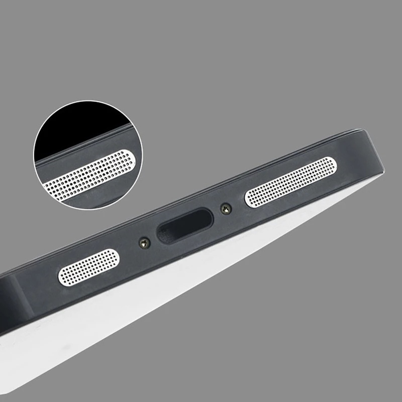 Miếng Dán Bảo Vệ Loa Chống Bụi Bằng Kim Loại Bền Cho iPhone12/13 iPad