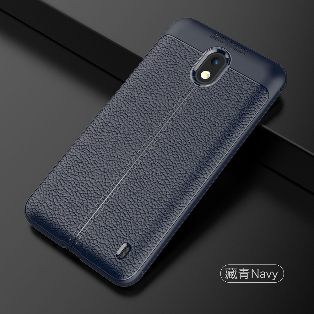 Ốp điện thoại silicone TPU mềm bề mặt quả vải chống sốc cho Nokia 2