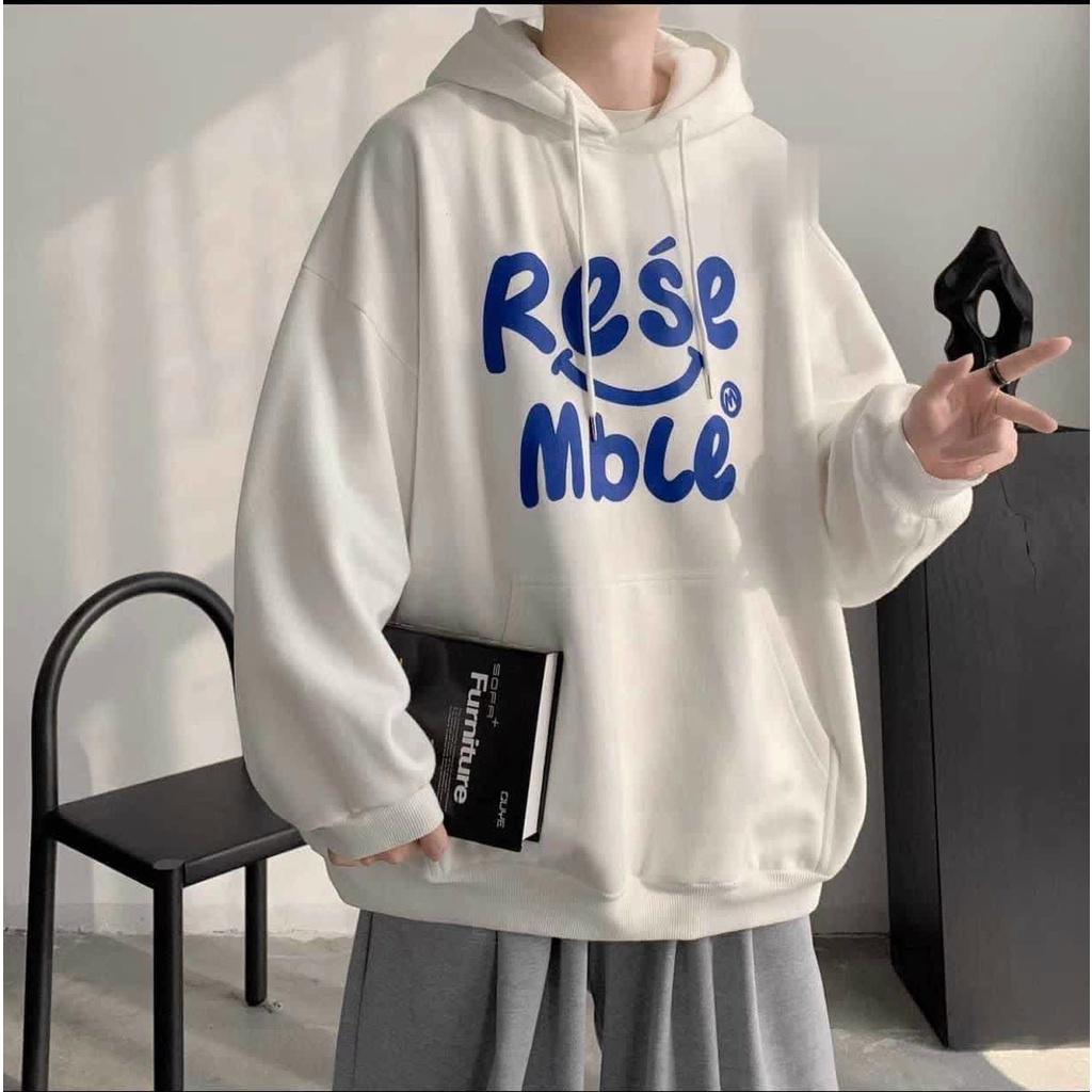 Áo Hoodie RESE From Nam Nữ Tay Bồng Cá Tính Chống Nắng Giữ Ấm Đa Năng Cực Hot
