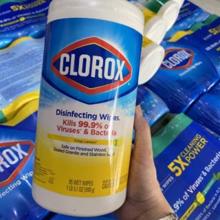 Khăn giấy ướt khử trùng đa năng Clorox 581g - Mỹ