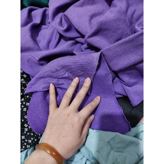 vải cotton lót nỉ dư canifa