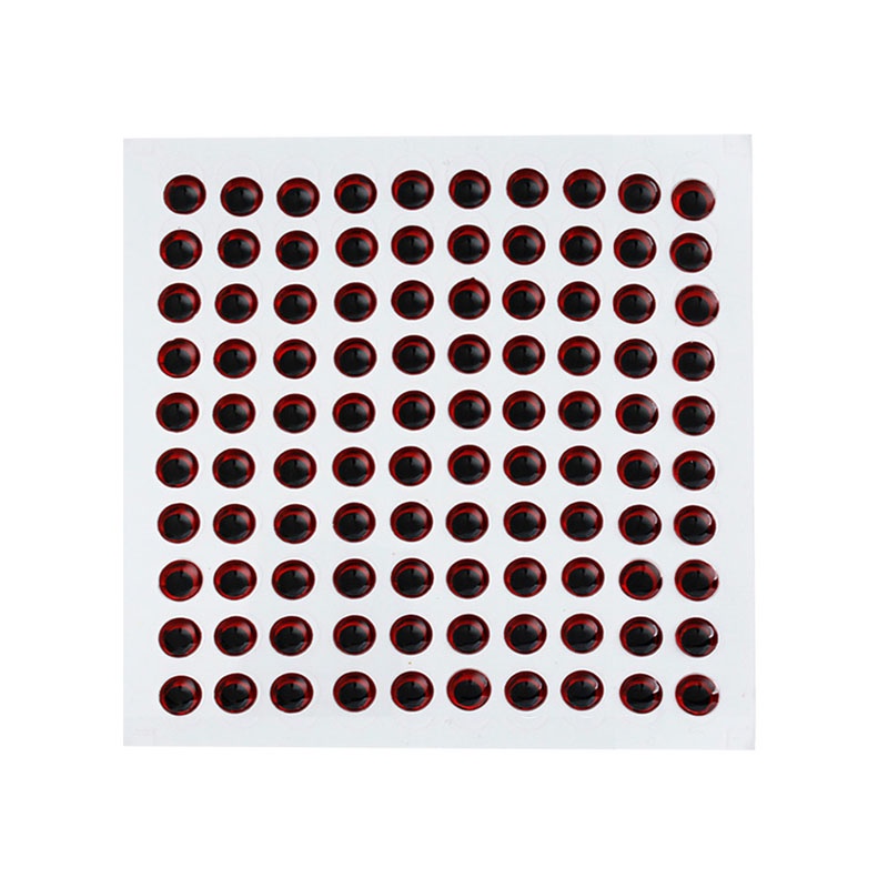 Set 100 Mắt Cá 3D 3-9mm Gắn Mồi Giả Câu Thủ Công