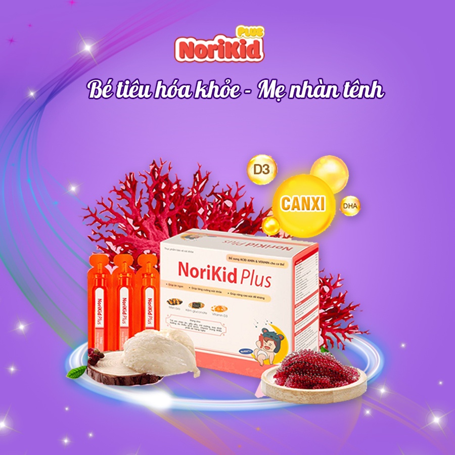 Siro ăn ngon Norikid Plus Nhật Bản sirô hỗ trợ bé biếng ăn, chậm lớn, cam kết chính hãng