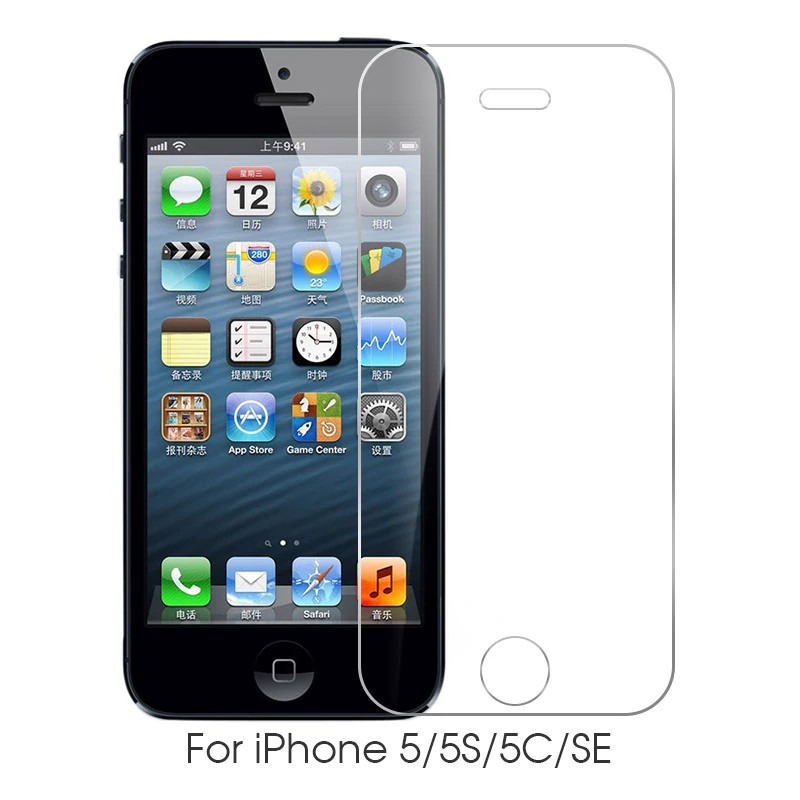 Kính CL iPhone 5/ 5s/ 5c/ 5 SE Cường Lực 2.5D