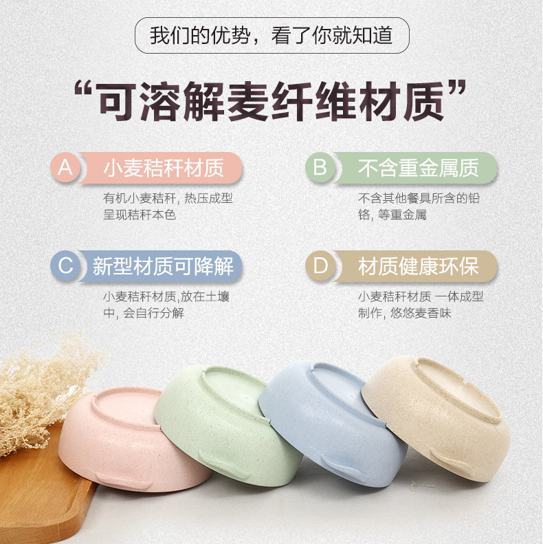 Bộ tô muỗng ăn bằng lúa mạch dành cho trẻ em